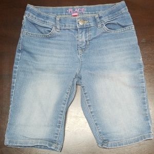 Girl blue Jean shorts